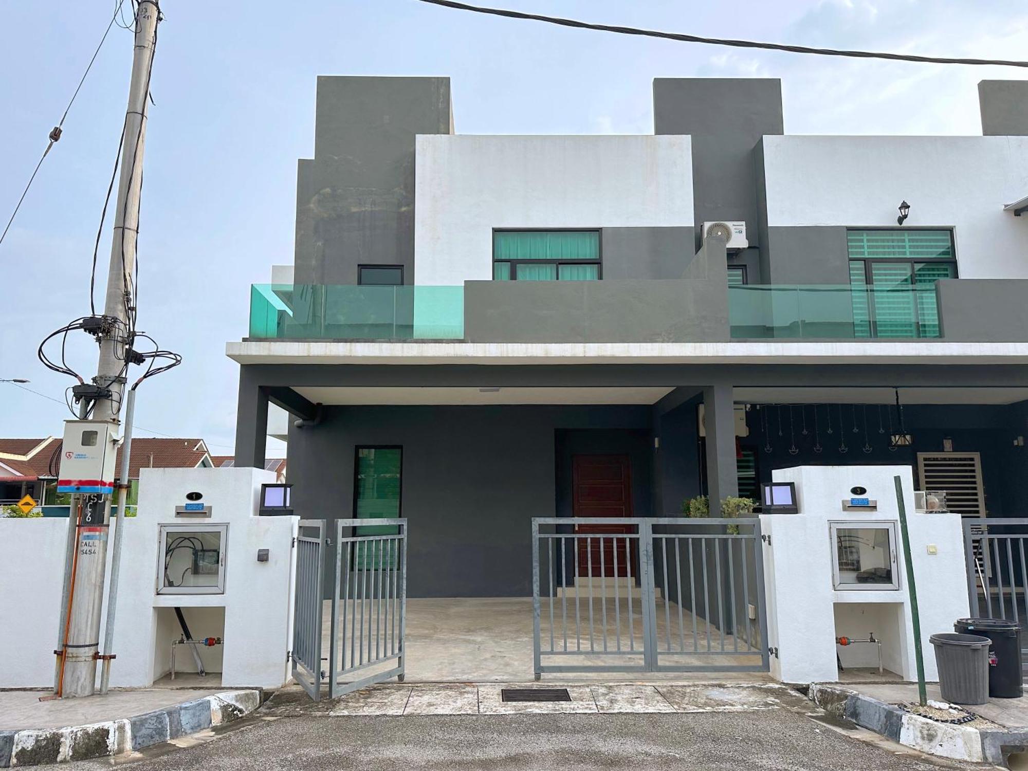 12Pax-4Br3.5Ba2Lvr/Bm/Juru/100In Proj/Autocity/Ikea Villa Simpang Ampat  Exterior photo